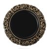 Assiette Noir