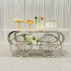 Table chariot métalique