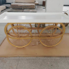 Table chariot métalique