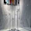 Chandelier plexi carré