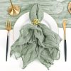 Serviettes de table Gauze