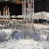 Chandelier Plexiglass Rond