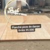 Estrade (piste de dance en bois)