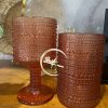 Verre Etienne orange