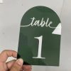 Numéro de table Emeuraude